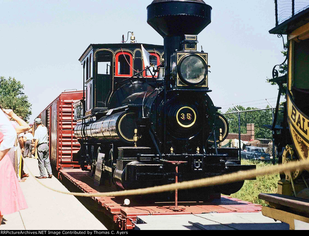 PRR "Reuben Wells," 0-10-0T, #2 of 2, c. 1968